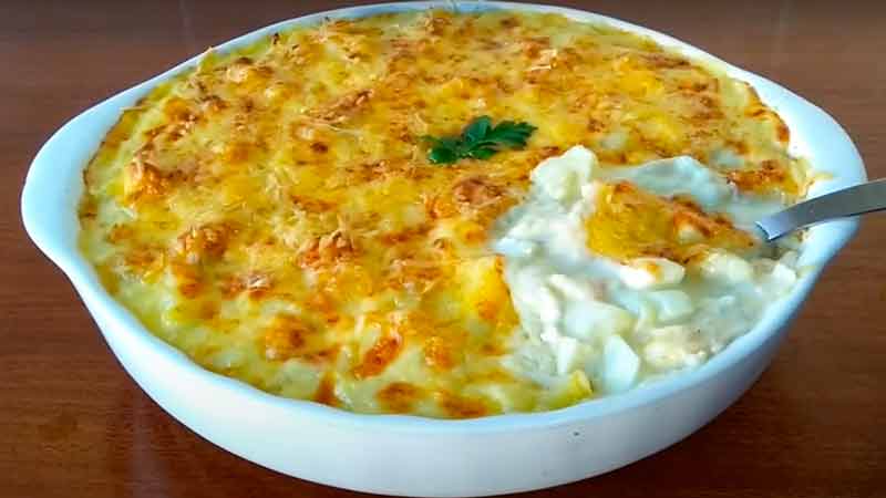 Bacalhau com Natas fáceis