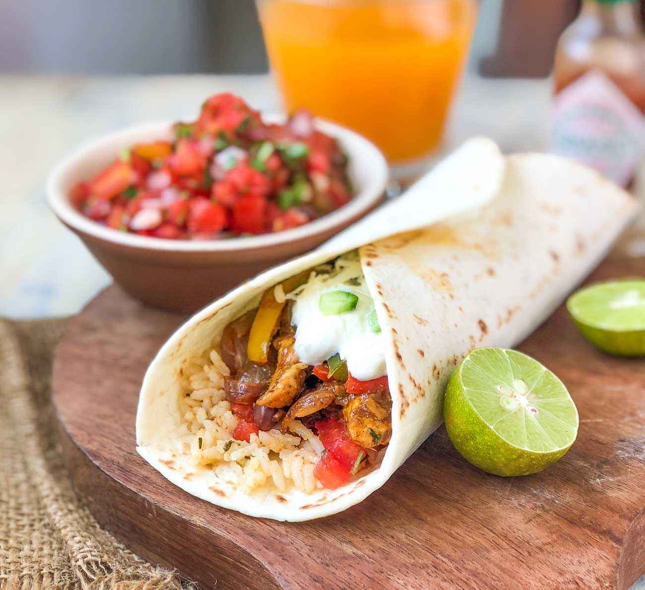 Burritos Mexicanos deliciosos