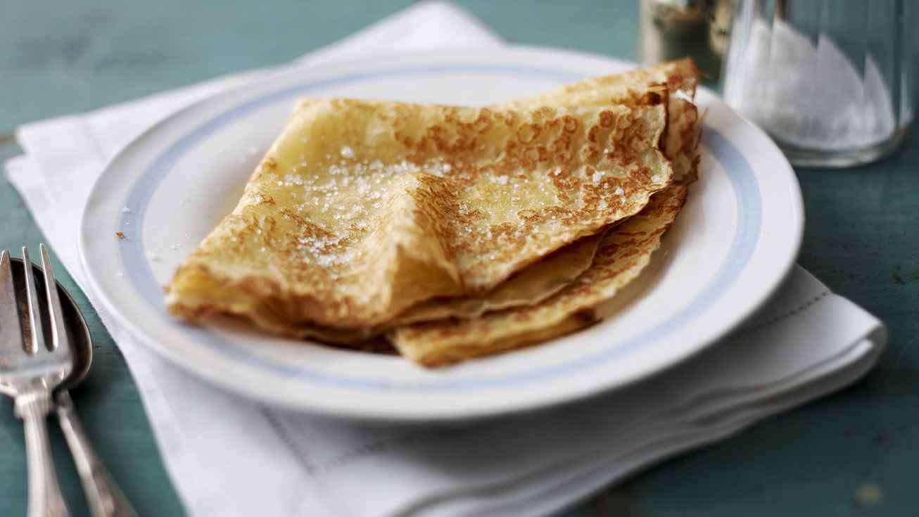 Receitas de Massa de panqueca