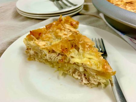 Torta de Frango de Liquidificador