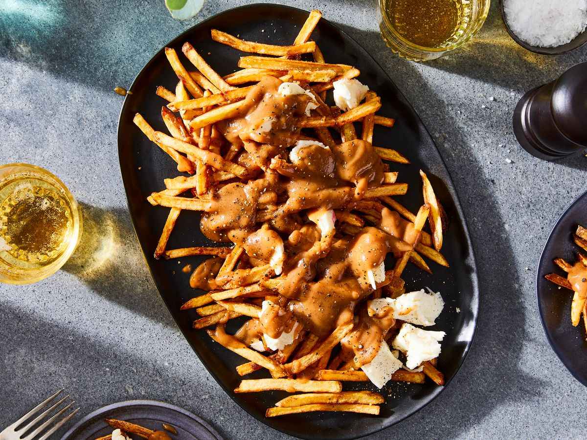 Receita autêntica de poutine canadense
