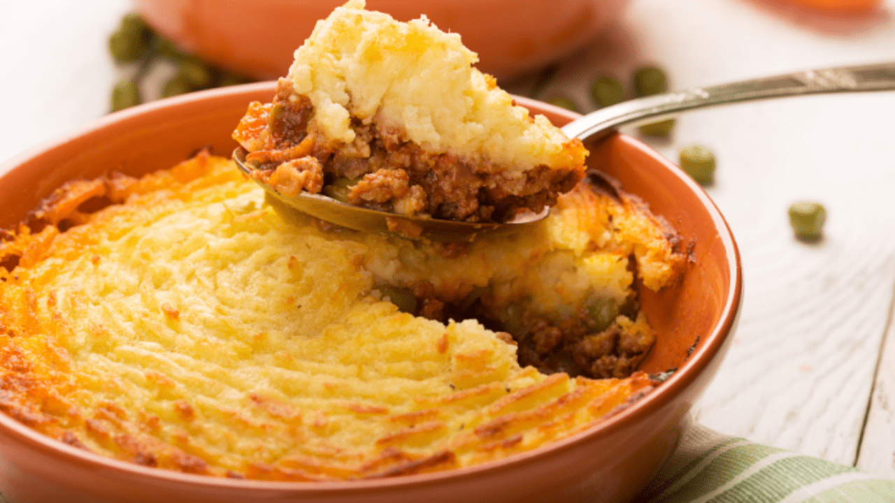 Escondidinho de carne moída