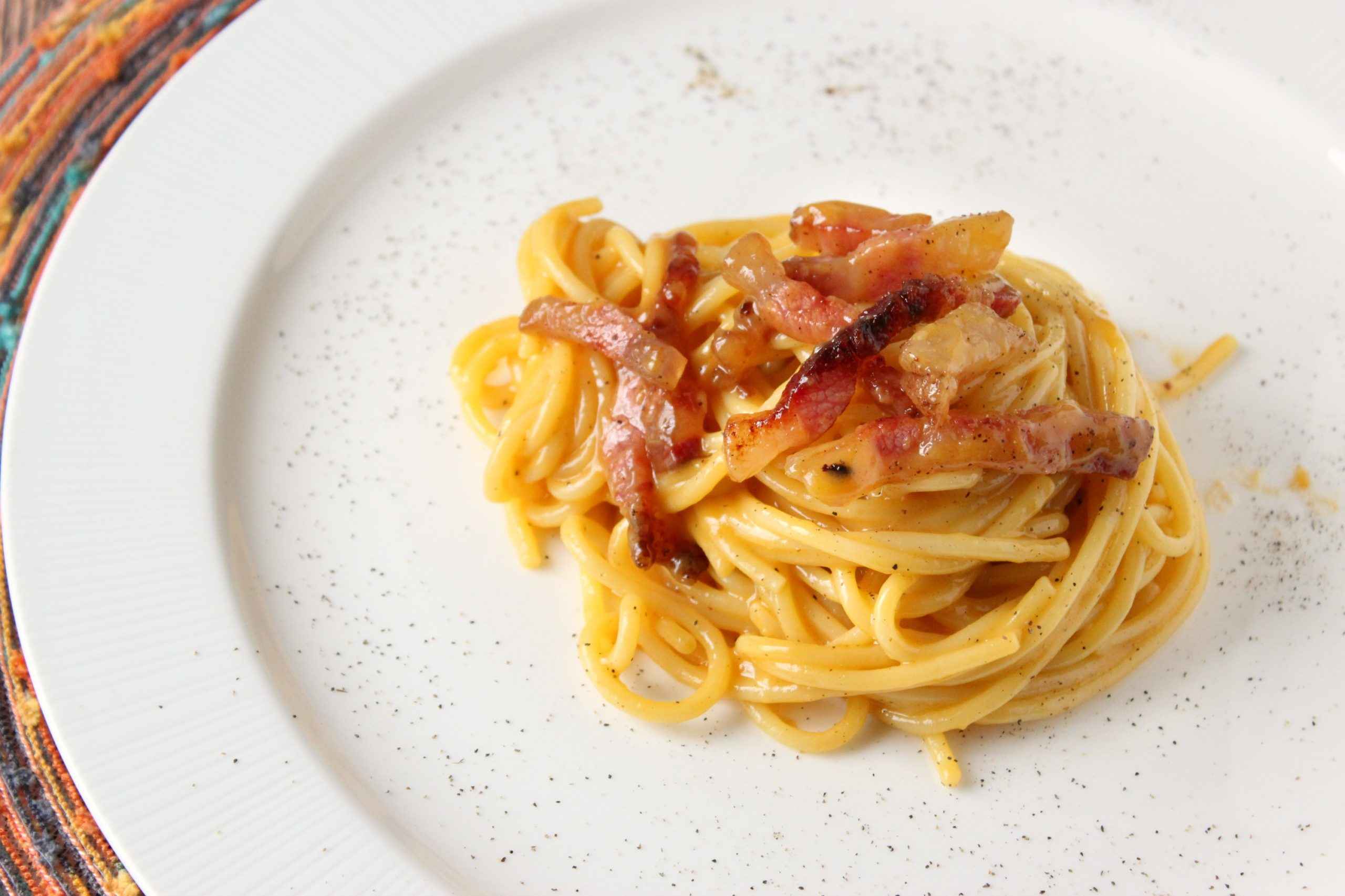 Macarrão a Carbonara