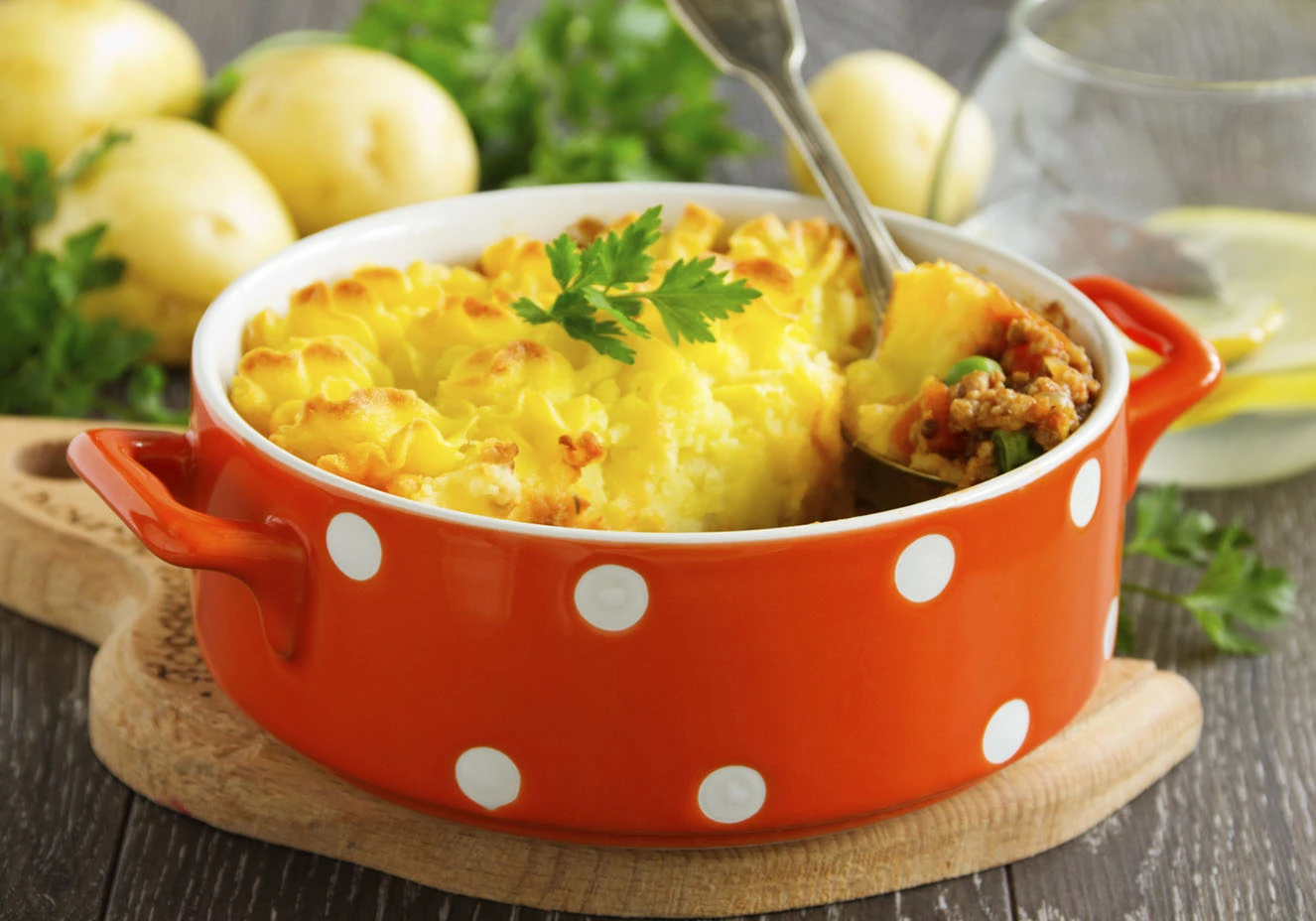 Escondidinho de carne